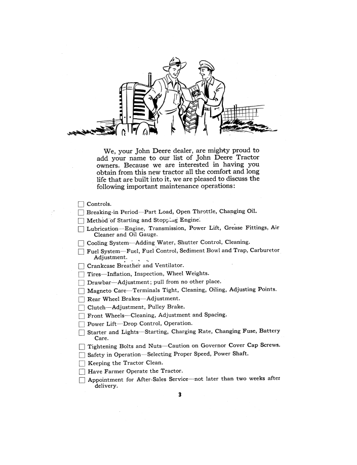 John Deere H Tractor Operator Manual PDF Download OMR2011
