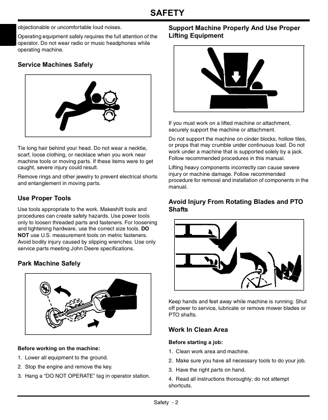 John Deere JS20, JS30 & JS40 Walk-Behind Mower Service Repair Manual