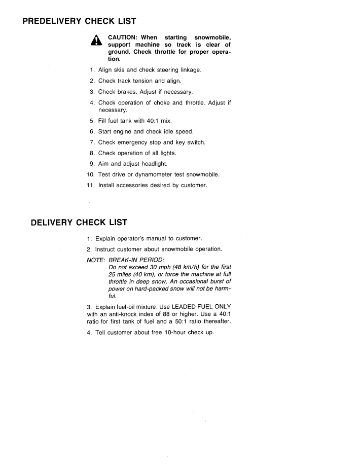 John Deere Spitfire Snowmobile Service, Operation & Repair Guide OMM68220