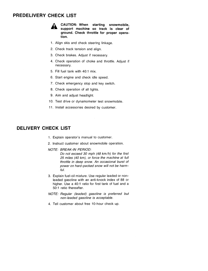 John Deere Spitfire Snowmobile Service, Operation & Repair Guide OMM68421