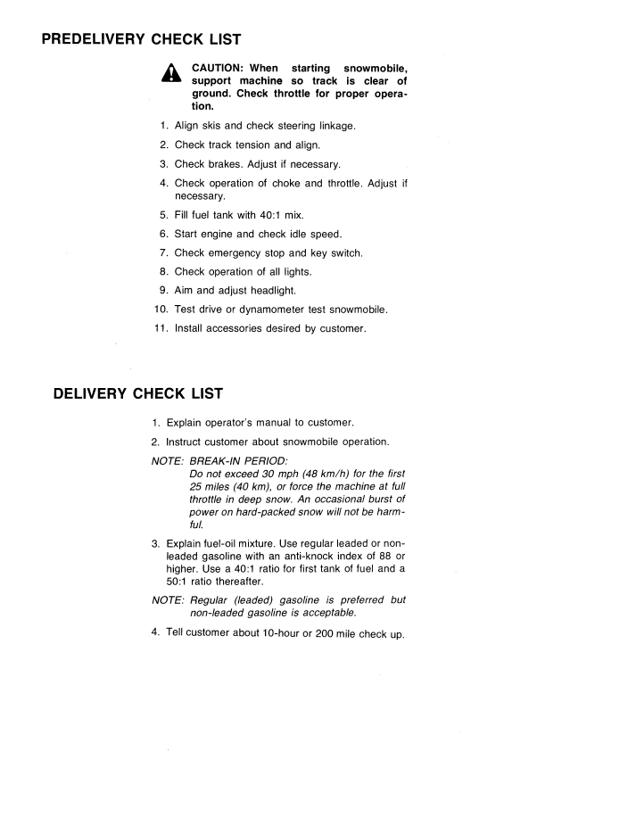 John Deere Spitfire Snowmobile Service, Operation & Repair Guide OMM68928