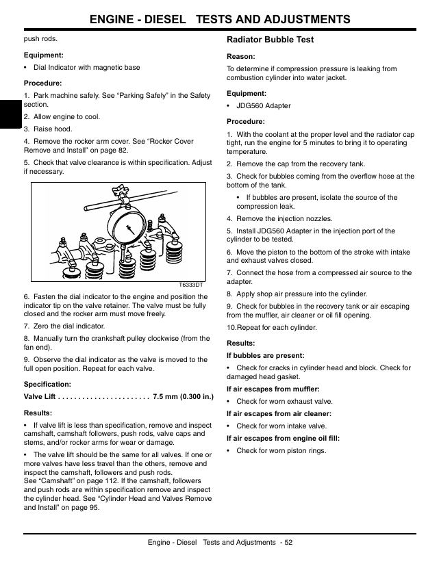 John Deere TM102419 Technical Service Manual for 4105 Tractor