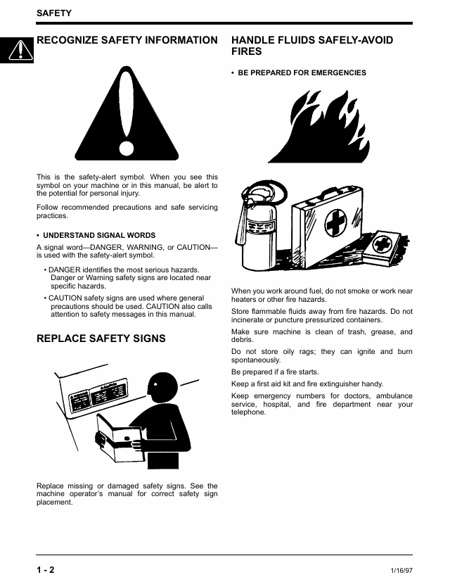 John Deere Walk-Behind Tiller TM1687 Maintenance & Repair Guide