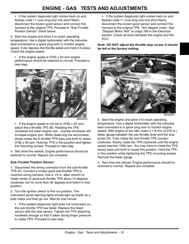 John Deere XUV620i Utility Vehicle Maintenance Manual TM1736