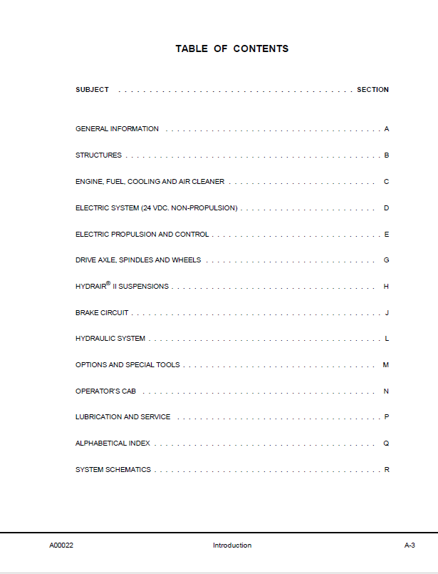 Komatsu 730E Dump Truck Maintenance Manual CEBD006701 PDF