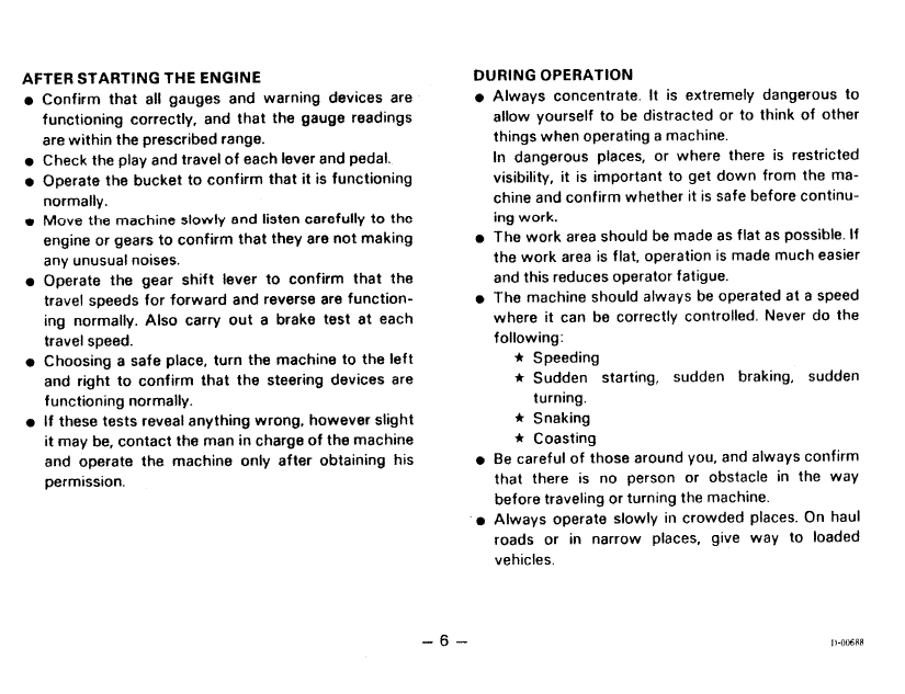 Komatsu D21S-6A Maintenance Manual SEAM01020603 PDF