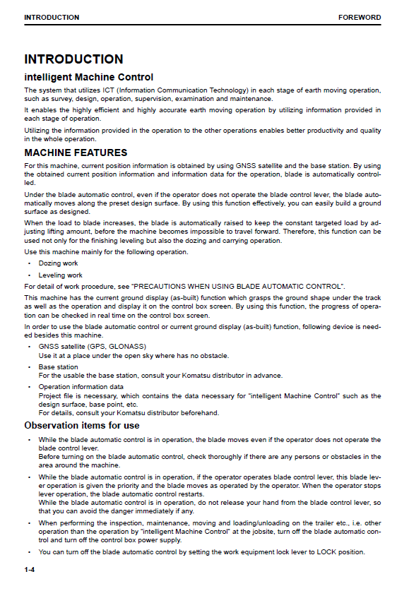Komatsu D65EXI-18 / D65PXI-18 Operation & Maintenance PDF Guide