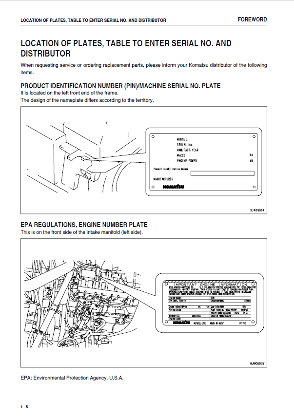 Komatsu HD785-7 Off-Highway Truck Maintenance & Operation Manual