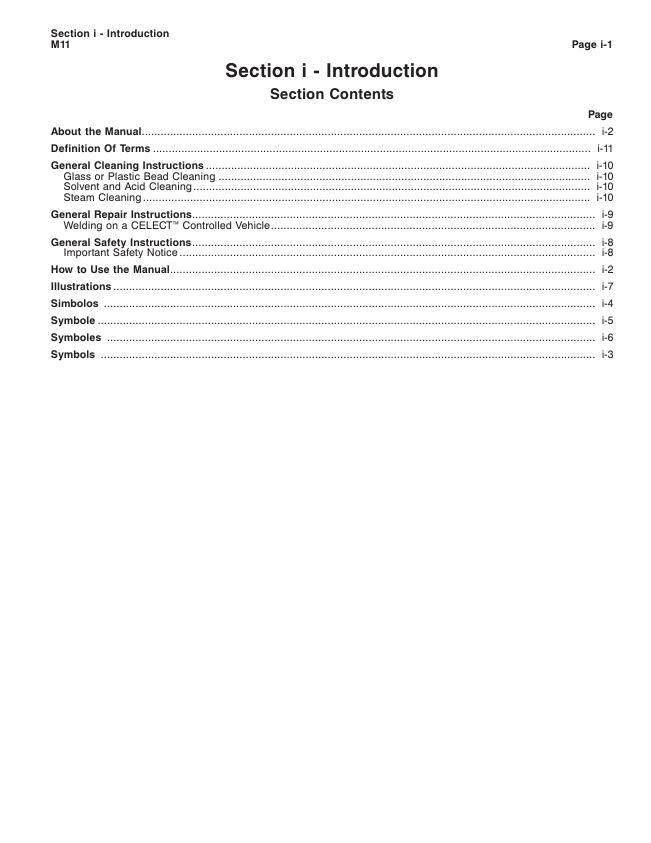 Komatsu M11 Engine Maintenance & Repair Manual PDF