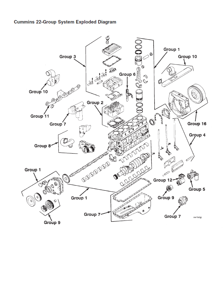 Komatsu N14 Series Engine Service Manual 3810487 PDF
