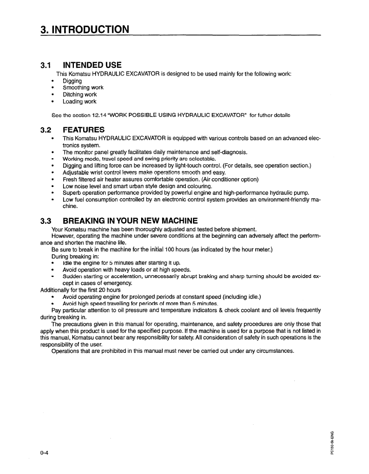 Komatsu PC150-6K / PC150LC-6K Excavator Field Operation & Maintenance Guide EEAD008801 PDF