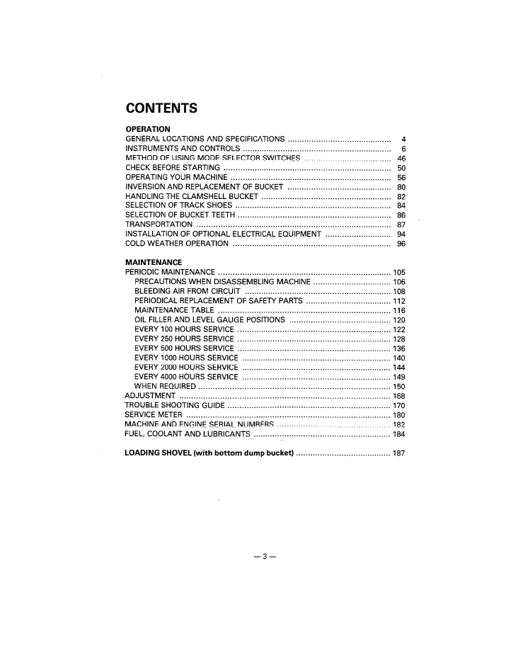 Komatsu PC400 / PC400LC-5 Excavator Field Operation & Maintenance Guide SEAD02080502 PDF