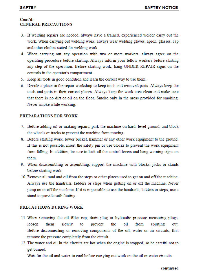 Komatsu PC5500-6 Mining Shovel Service Manual SMPC550015035D PDF