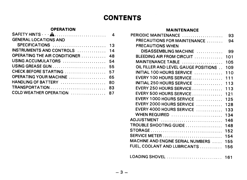 Komatsu PC650 Operation Manual SEAM02090306 PDF