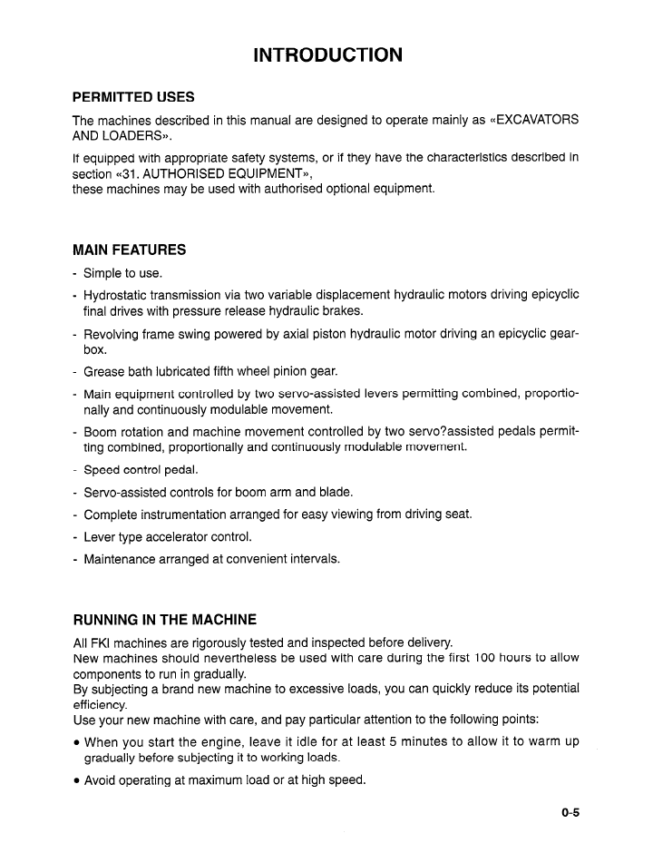 Komatsu PC95-1 Excavator Field Operation & Maintenance Guide FGADPC9510 PDF