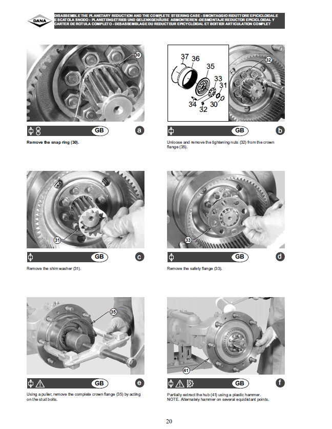 MUSTANG SPICER Transmission Service Manual 913296B Repair Guide