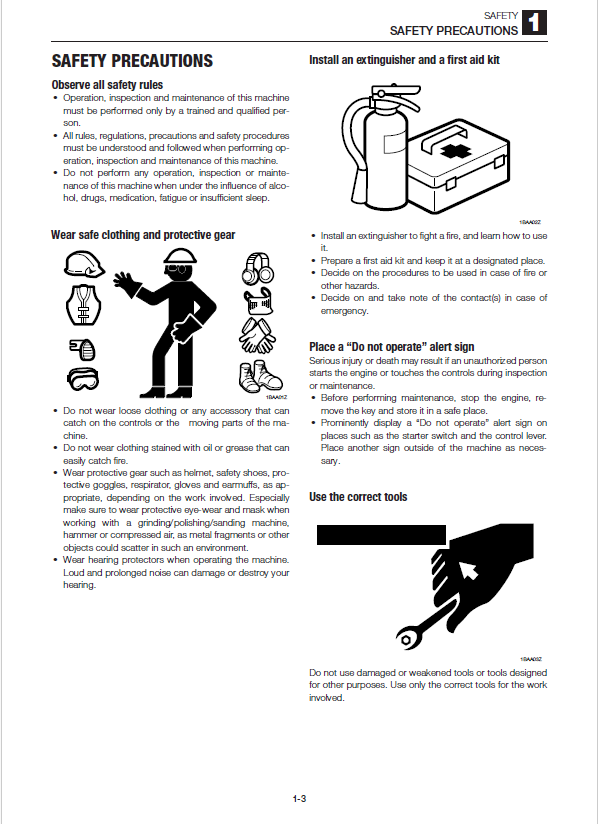 Mustang 917343 MTL320 Track Loader Repair Service Guide PDF