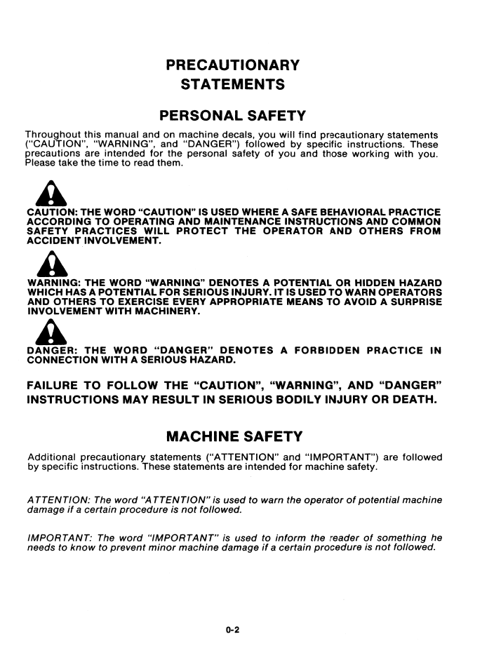 New Holland 1900 & 2100 Harvester Technical Manual 40190022 PDF