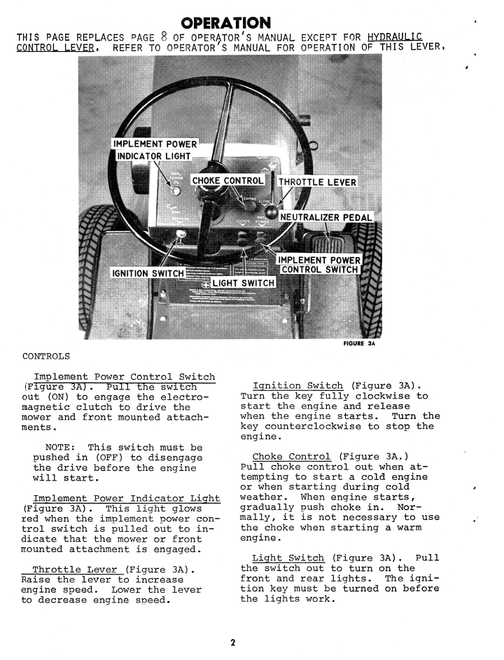 New Holland 42001221NH S-12 S-14 Garden Tractor Operator Manual