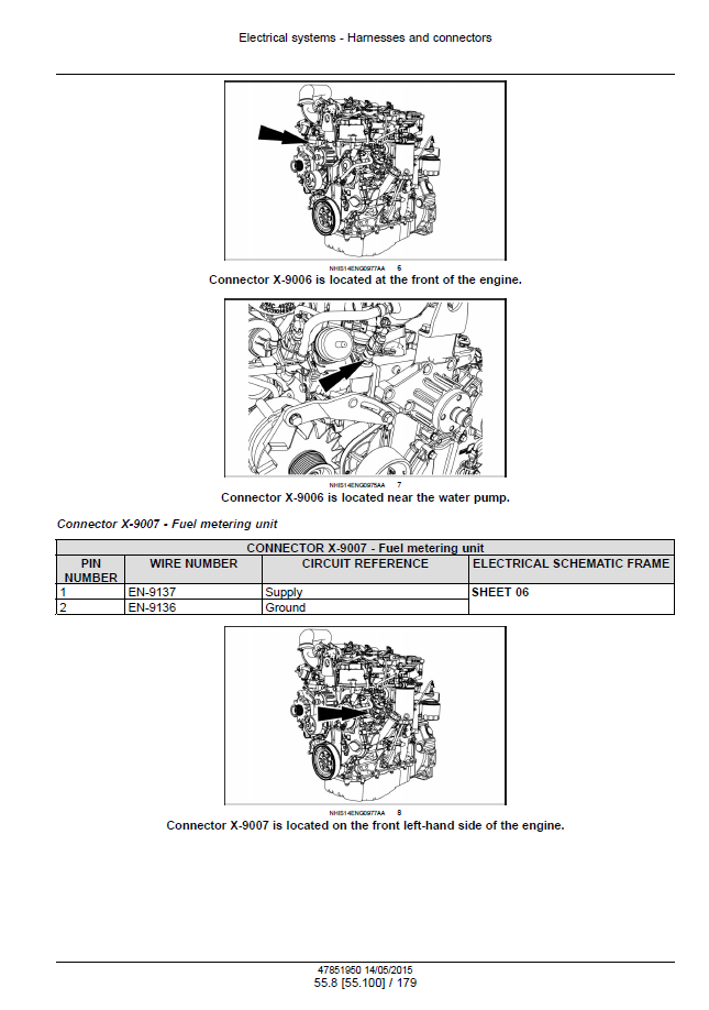 New Holland C227 C232 L221 L228 Factory Service Manual PDF #47888423