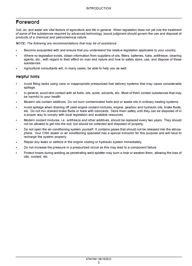 New Holland Engine Electrical Maintenance Manual 47441641 PDF