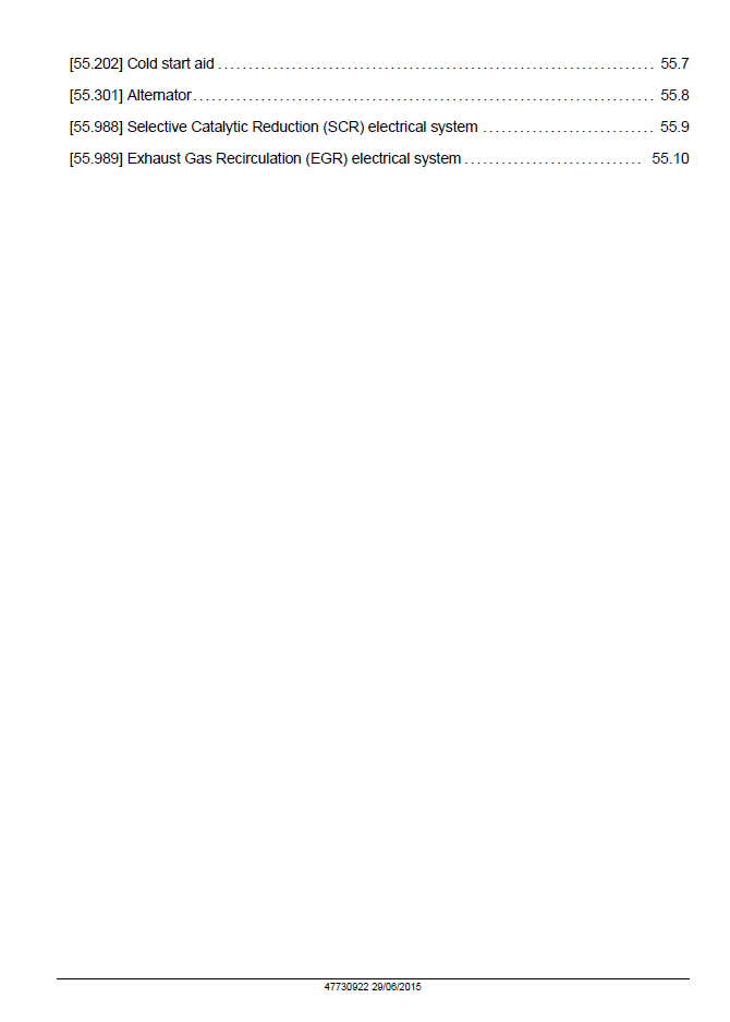 New Holland F5 Tier 4B Stage IV Workshop Manual 47730922 PDF