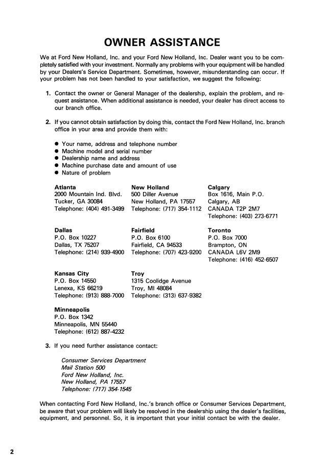 New Holland Ford 5900 Tractor Manual 42590011 Main Number PDF