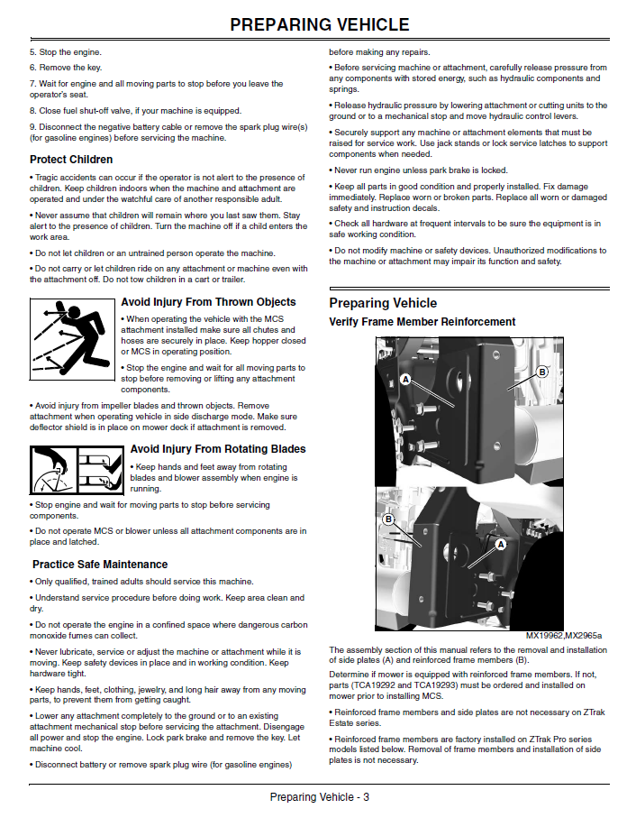 OMTCU24344 Operator Manual for John Deere Material Collection System
