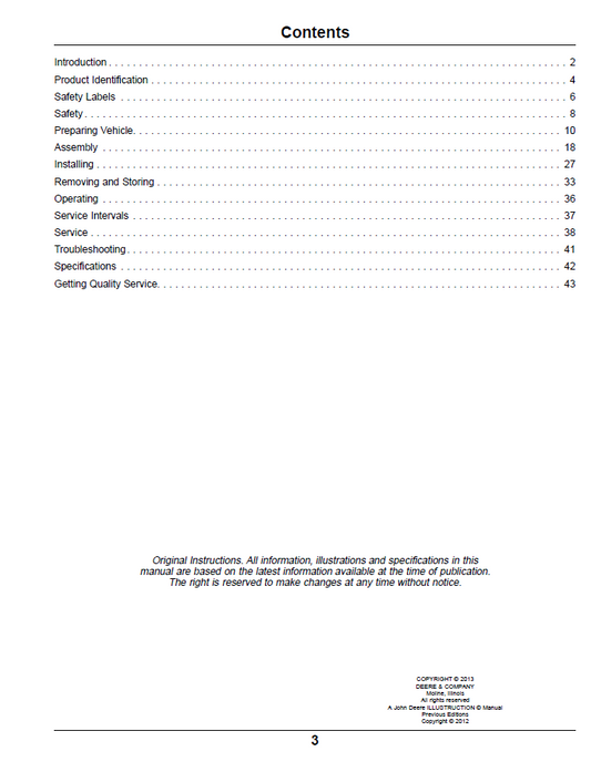 OMTCU33004 Blower and 2–3 Bag Material Collection System Operator Manual PDF
