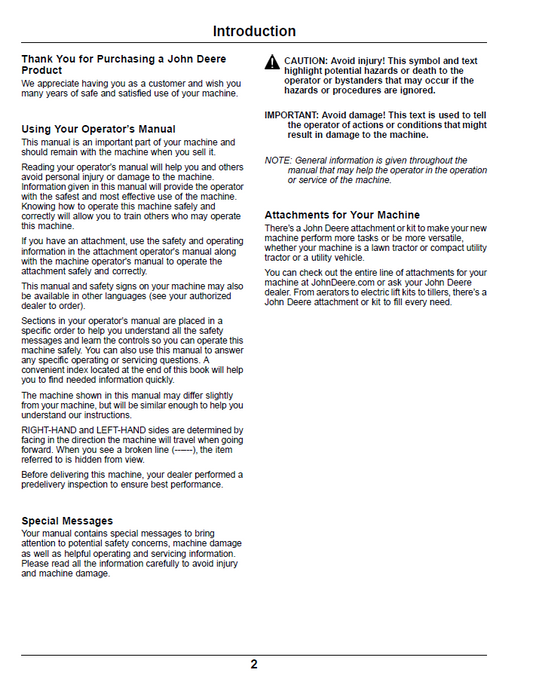 OMUC15069 John Deere Z900 ZTrak Pro Gas Operator Manual Guide