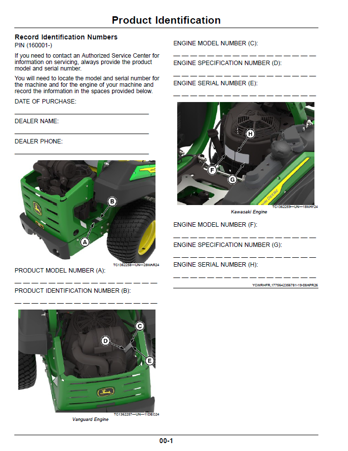OMUC46549 Operator Guide for John Deere ZTrak Zero-Turn Mowers