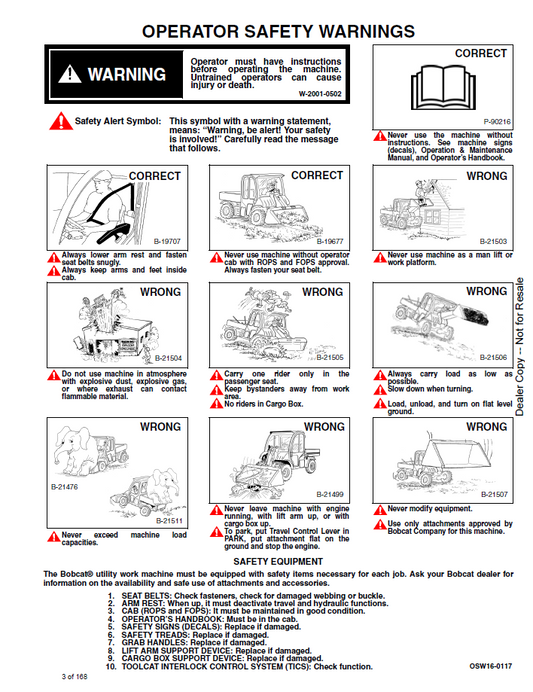 Official 6990049 Bobcat 5600 Toolcat Utility Work Machine Manual Download