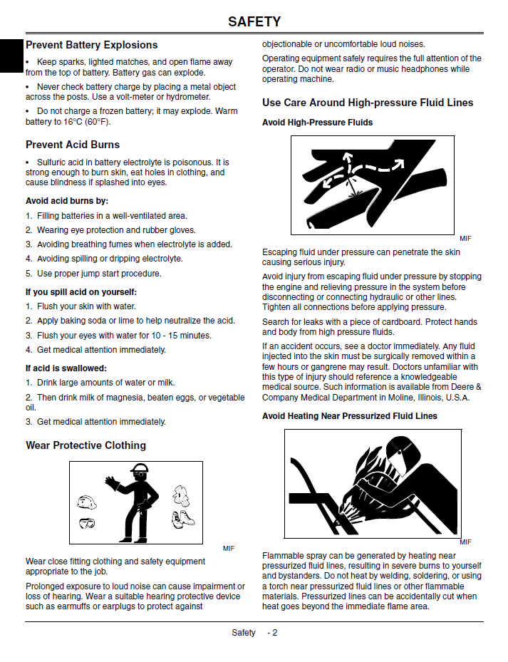Official John Deere TM1631 Technical Service Manual for Aercore Aerators