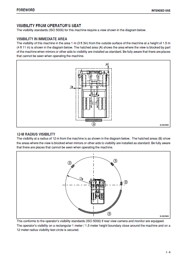 Official Komatsu HD325-7 HD405-7 Operation & Maintenance Manual