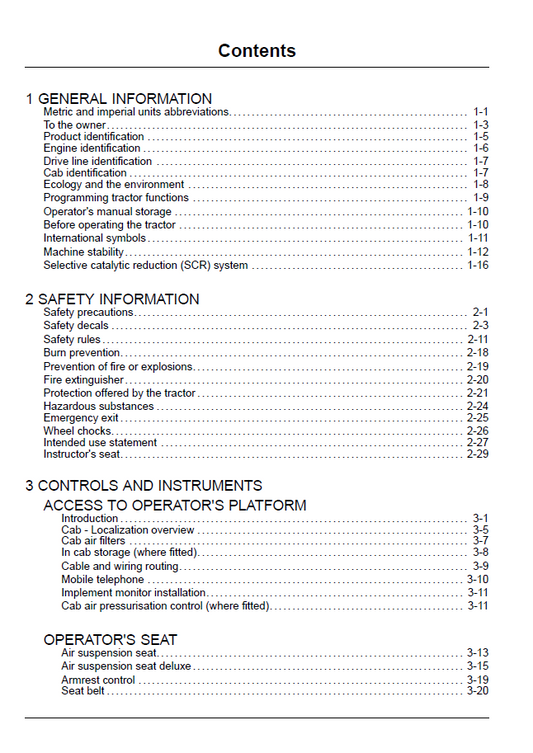 Official New Holland T7 Series SideWinder II Power Command Tractor Operator's Manual - 47894469