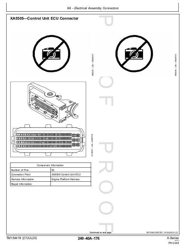 TM154419 John Deere X-Series Combine Technical & Diagnostic Manual