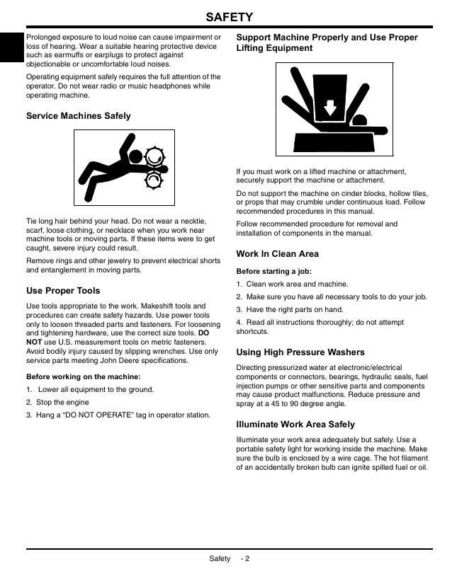 TM1753 John Deere SE23 Edger Technical Service Manual Download