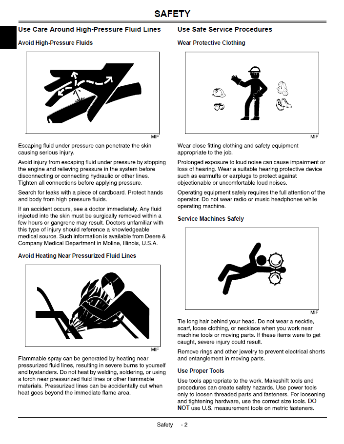 TM1763 Technical Manual for John Deere Mowers and Attachments PDF Download