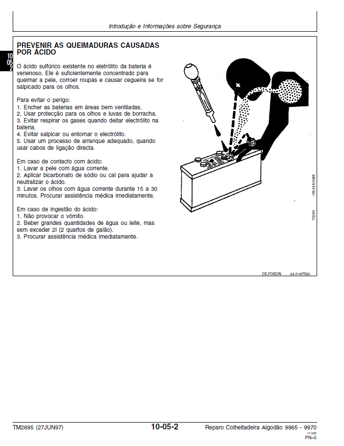 TM2695 John Deere 9965 9970 Cotton Harvester Repair & Diagnostic Guide