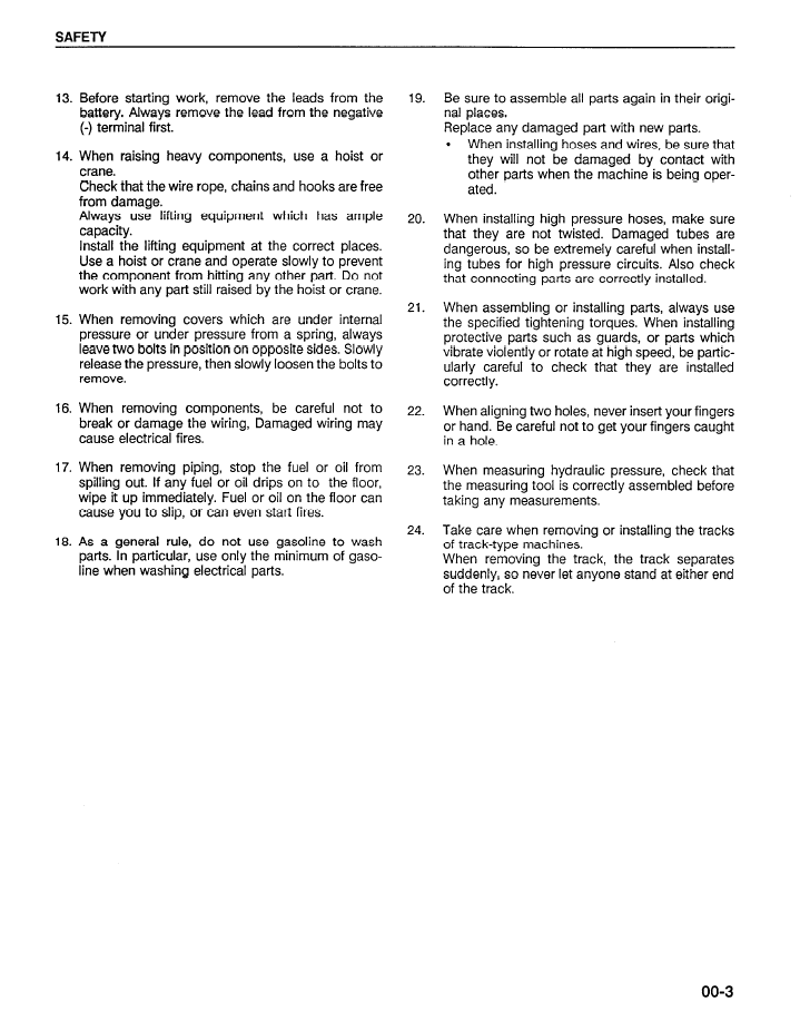 WA500-1LC Wheel Loader Shop Manual CEBDW25050 PDF