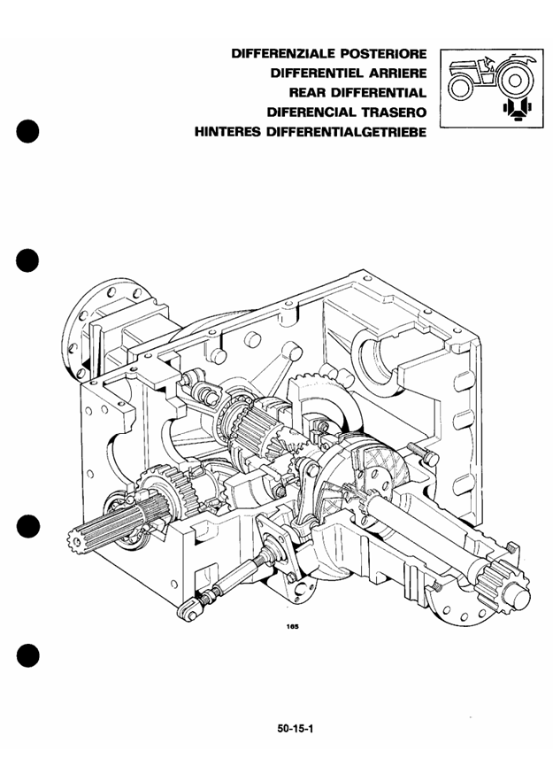 JOHN DEERE 1445F, 1745F, 1845F AND 2345F TRACTOR TECHNICAL MANUAL TM4481