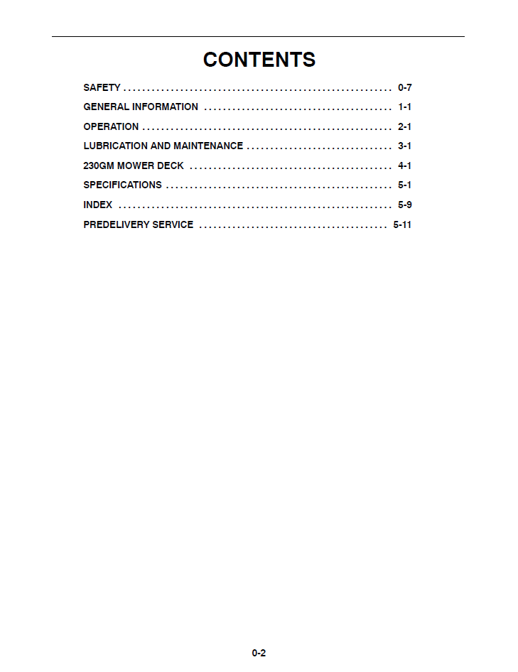 1030 230GM Boomer Operator Manual 87487351 New Holland PDF