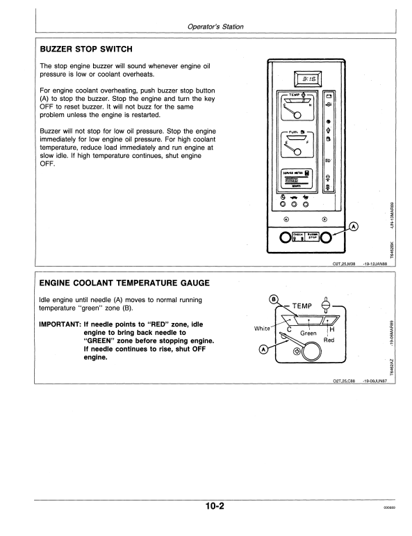 JOHN DEERE 790D, 790D-LC EXCAVATOR OPERATOR MANUAL OMT116712