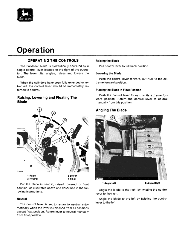 JOHN DEERE 6305 BULLDOZER FOR JD350-B CRAWLER OPERATOR MANUAL OMT38742