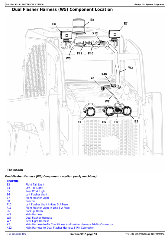 JOHN DEERE 329D, 333D SKID STEER LOADER DIAGNOSTIC OPERATION AND TEST MANUAL TM11446