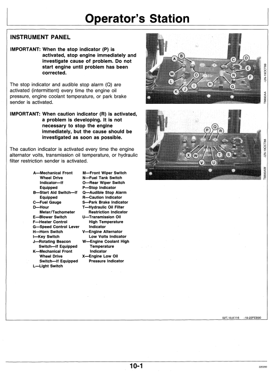 JOHN DEERE 710C BACKHOE LOADER OPERATOR MANUAL OMT134374