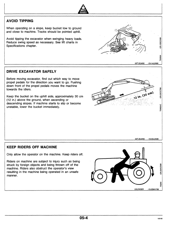 JOHN DEERE 690D AND 690D-LC EXCAVATOR OPERATOR MANUAL OMT131651