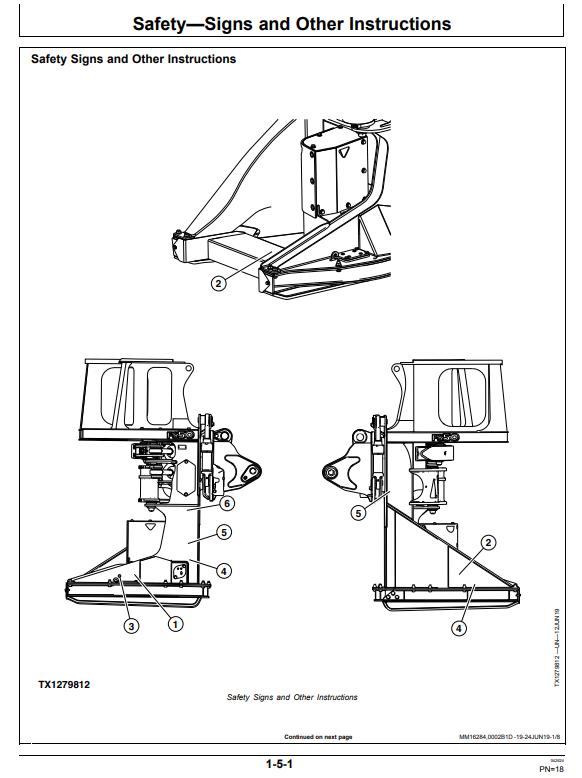 JOHN DEERE FS50 DISC SAW FELLING HEAD OPERATOR MANUAL OMT422721X19