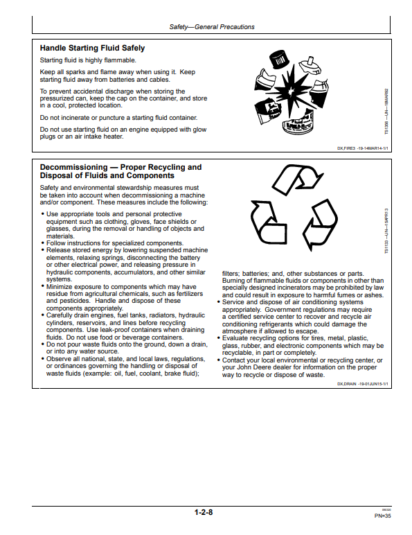 JOHN DEERE E240LC AND E260LC EXCAVATOR OPERATOR MANUAL WY21780