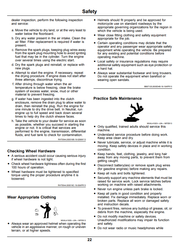 JOHN DEERE XUV560E, XUV560E S4 GATOR™ UTILITY VEHICLE OPERATOR MANUAL OMUC17057
